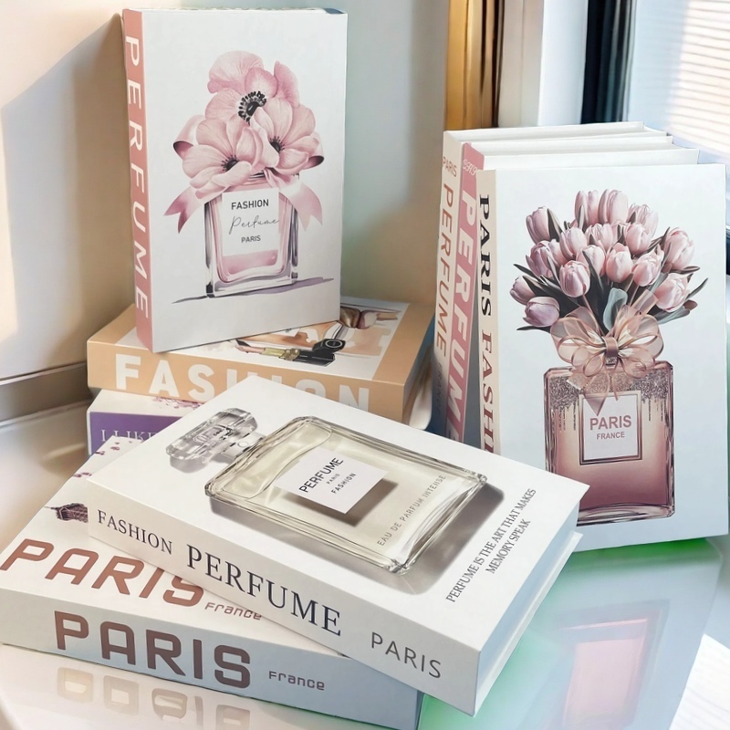 Perfume Fragrance House - Libri decorativi per profumi di moda