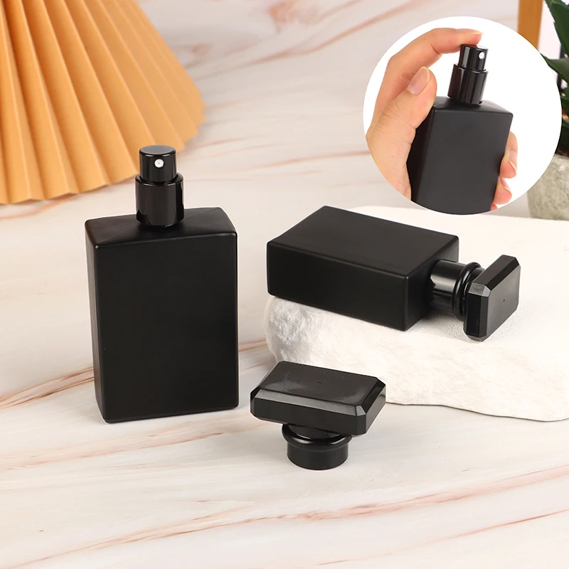Perfume Zara - Bottiglia di profumo nero brillante da