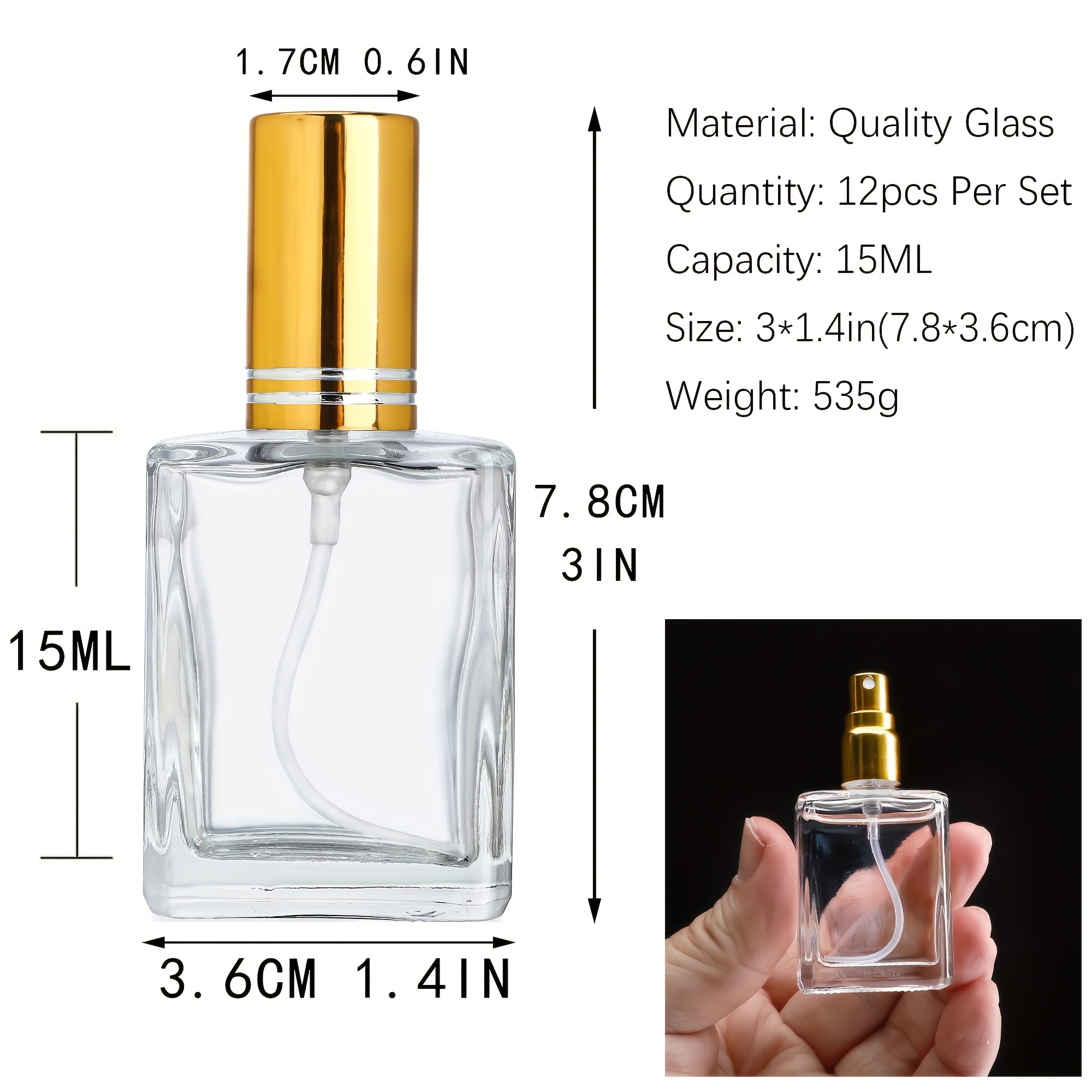 12 pezzi + 6 accessori Flacone - Perfume Zara recensione e prezzo